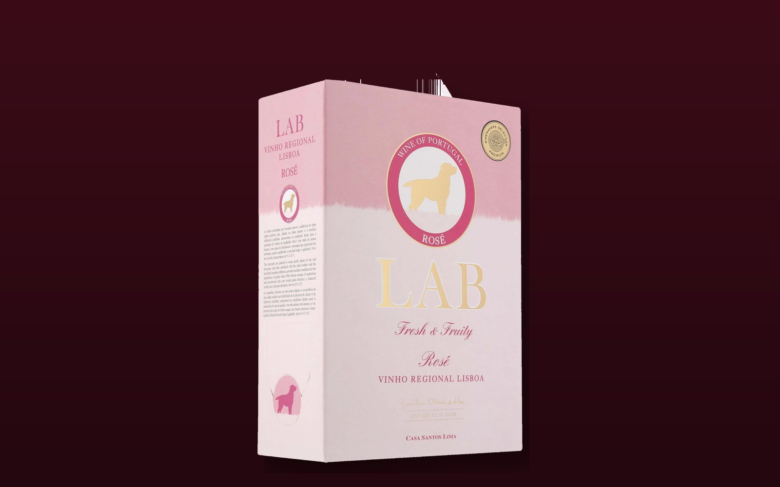 LAB Rosé 2024 hanapakkaus